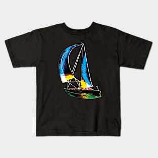 Sailing on the Sea Kids T-Shirt